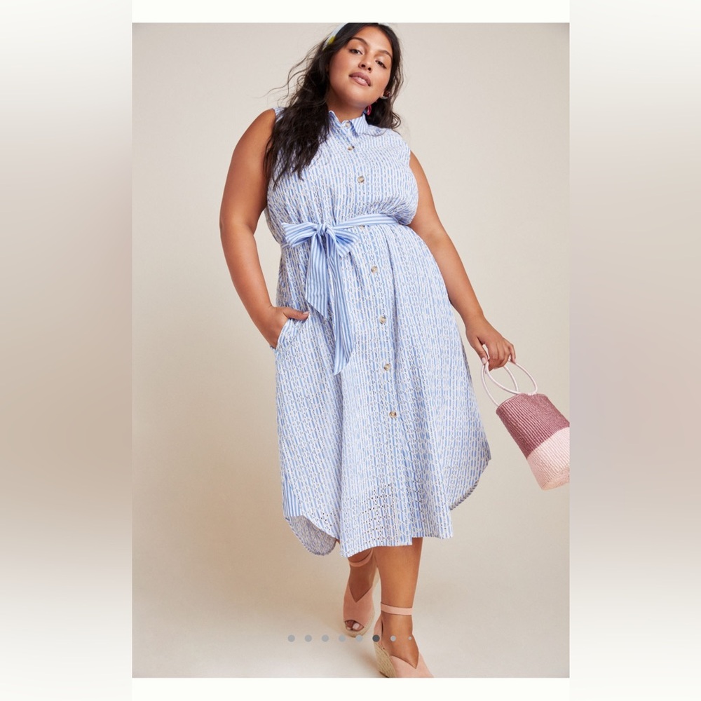 Anthropologie maxi dress